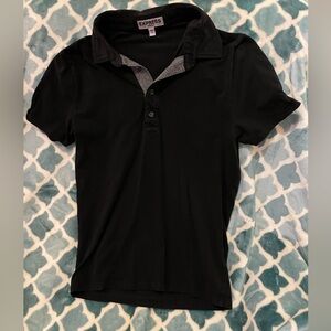 Express Black Polo Shirt